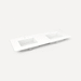 Robern RTB61UDO931D2 White Zeus Vanity Top