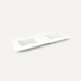 Robern RTB61UDO938D2 White Zeus Vanity Top