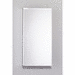 Robern RPLM1630BB Mirror / Black Swing Door Medicine Cabinet