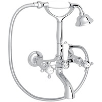  Acqui Wall Mount Whirlpool Faucet Tub Faucet - Polished Chrome