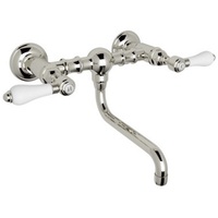  Acqui Wall Mount Bathroom Faucet Bathroom Faucet - Polished Nickel