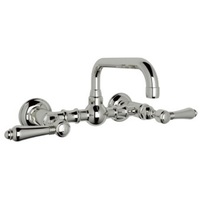  Acqui Wall Mount Bathroom Faucet Bathroom Faucet - Polished Nickel