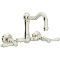  Acqui Wall Mount Kitchen Faucet - Polished Nickel