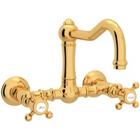 Wall Mount Kitchen Faucet 2 Hole