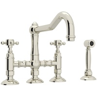  Acqui Two-Handle Kitchen Faucet - Polished Nickel