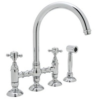  San Julio Two-Handle Kitchen Faucet - Polished Chrome