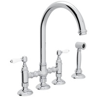  San Julio Two-Handle Kitchen Faucet - Polished Chrome