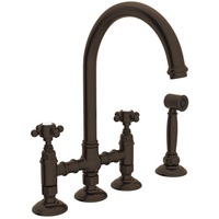  San Julio Two-Handle Kitchen Faucet - Tuscan Brass