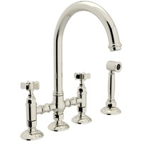  San Julio Two-Handle Kitchen Faucet - Polished Nickel