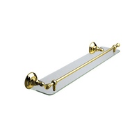  Acqui Vanity Shelf Bathroom Accessory - Italian Brass