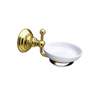  Acqui Soap Dish Bathroom Accessory - Italian Brass