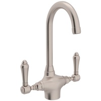  San Julio Single-Hole Bar Faucet - Satin Nickel
