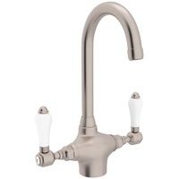  San Julio Single-Hole Bar Faucet - Satin Nickel