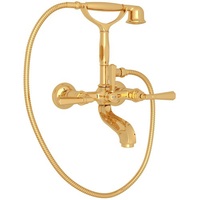  Palladian Wall Mount Whirlpool Faucet Tub Faucet - Italian Brass