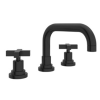  Lombardia 8'' Widespread Bathroom Faucet - Matte Black