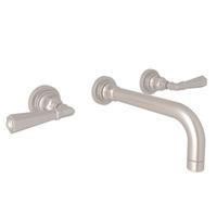  San Giovanni Wall Mount Bathroom Faucet Bathroom Faucet - Satin Nickel