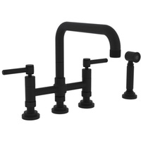  Campo Two-Handle Kitchen Faucet - Matte Black