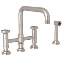  Campo Two-Handle Kitchen Faucet - Satin Nickel