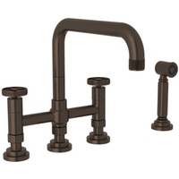 Two Handle Kitchen Faucet 4 Hole