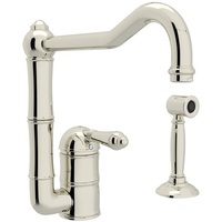  Acqui Single Handle Kitchen Faucet - Polished Nickel