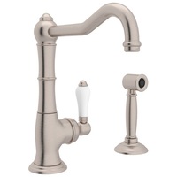  Cinquanta Single-Hole Bar Faucet - Satin Nickel