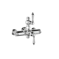  Acqui Thermostatic/Volume Control Custom Shower Valve - Polished Chrome