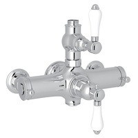  Acqui Thermostatic/Volume Control Custom Shower Valve - Polished Chrome