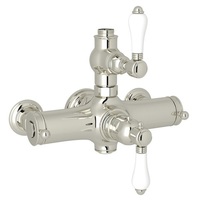  Acqui Thermostatic/Volume Control Custom Shower Valve - Polished Nickel