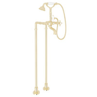  Country Freestanding Tub Faucet - Unlacquered Brass