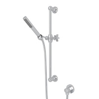  Spa Hand Held Shower - Slide Bar Mount Shower Accessory - Polished Chrome