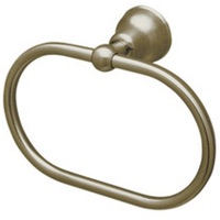  Arcana Towel Ring Bathroom Accessory - Tuscan Brass