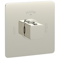  Quartile Thermostatic Valve Trim Trim Kit - Polished Nickel