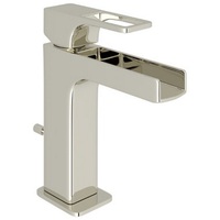  Quartile Single Hole Bathroom Faucet - Polished Nickel