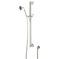  Spa Hand Held Shower - Slide Bar Mount Shower Accessory - Polished Nickel