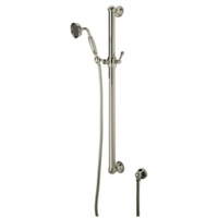  Spa Hand Held Shower - Slide Bar Mount Shower Accessory - Satin Nickel