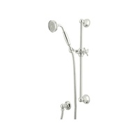  Spa Hand Held Shower - Slide Bar Mount Shower Accessory - Polished Nickel