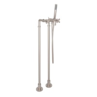  Lombardia Freestanding Tub Faucet - Satin Nickel