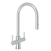  Pirellone Pull-Out Spray Kitchen Faucet - Polished Chrome