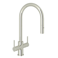  Pirellone Pull-Out Spray Kitchen Faucet - Polished Nickel