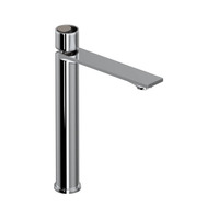  Eclissi Single Hole Bathroom Faucet - Polished Chrome / Satin Nickel