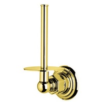  Acqui Paper Holder Bathroom Accessory - Italian Brass