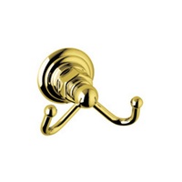  Acqui Robe Hook Bathroom Accessory - Italian Brass