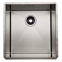  Forze Stainless Steel Single Bowl Kitchen Sink - Brushed Stainless