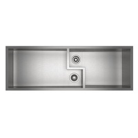 Double Bowl Kitchen Sink 51-5/8 x 18 x 11-1/4 Double Bowl Kitchen Sink 51-5/8 x 18 x 11-1/4