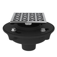  Petal Shower Drain Drain - Polished Chrome