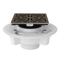  Mosaic Shower Drain Drain - English Bronze