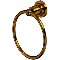  Campo Towel Ring Bathroom Accessory - Unlacquered Brass