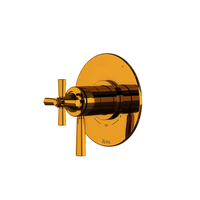  Modelle Thermostatic / Volume Control Trim Trim Kit - Unlacquered Brass