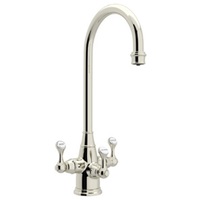  Georgian Era Single-Hole Bar Faucet - Polished Nickel