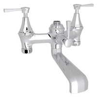  Deco Deck Mount Tub Faucet - Polished Chrome